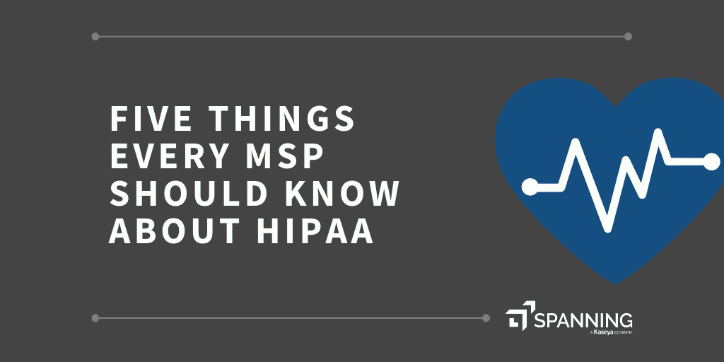 MSP needs to know about HIPAA