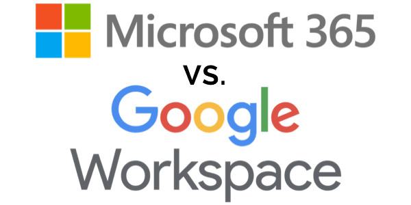 Microsoft 365 vs. Google Workspace