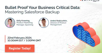 [On-Demand Webinar] Mastering Salesforce Backup