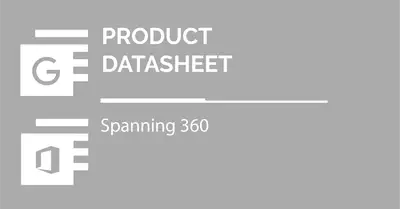 Spanning 360: Product Datasheet