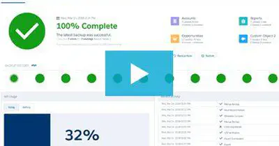 Salesforce Backup — Product Demo Video: Spanning Backup for Salesforce