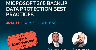 [On-Demand Webinar] Microsoft 365 Backup: Data Protection Best Practices