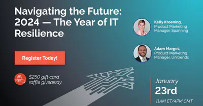 [On-Demand Webinar] Navigating the Future: 2024 The Year of IT Resilience