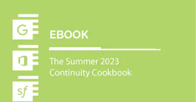 The Summer 2023 Continuity Cookbook