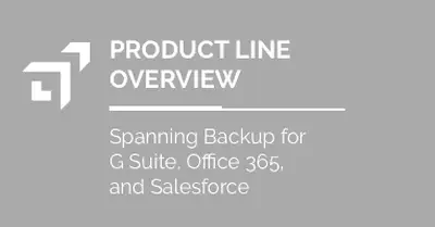 Spanning Product Line Overview