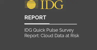 IDG Quick Pulse Survey Report: Cloud Data at Risk