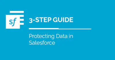 3-Step Guide to Protecting Data in Salesforce