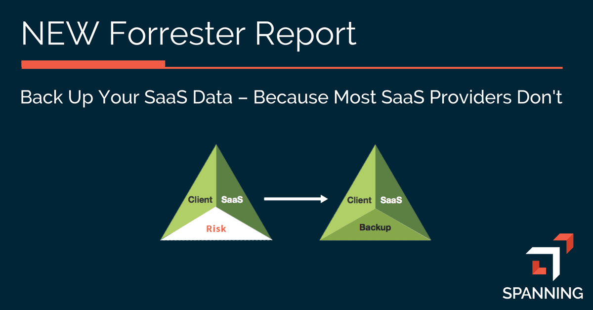 Back up your SaaS Data