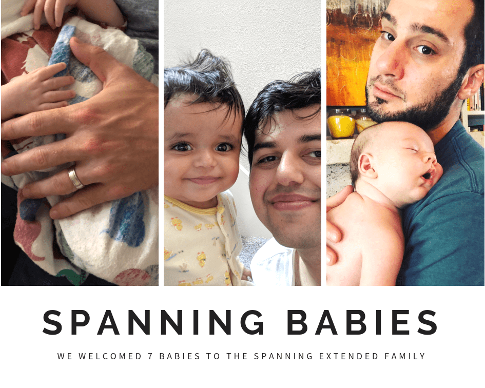 Spanning Babies and Dads