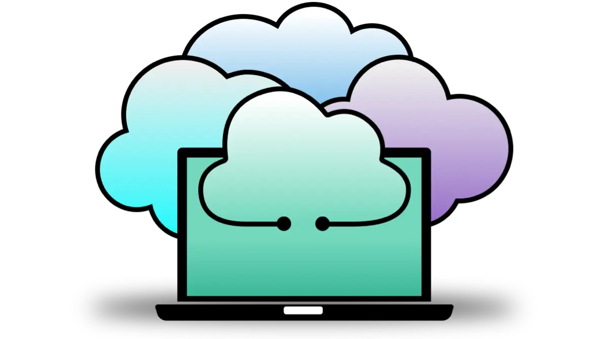 Image icon representing cloud computing.