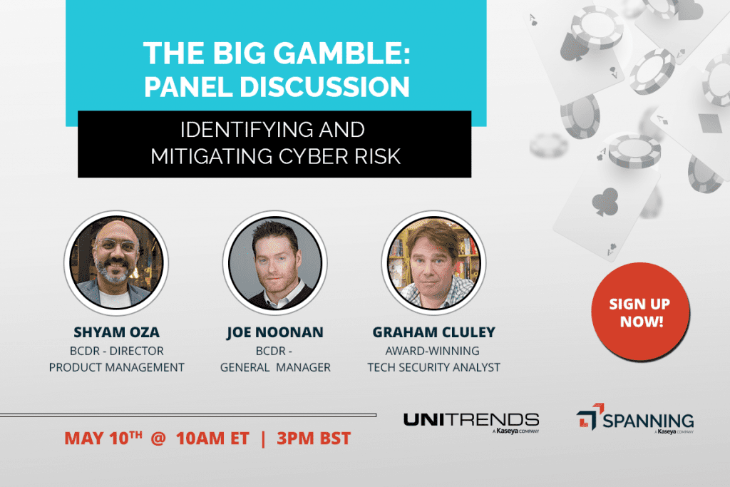 Watch this roundtable session where our experts shared tips and tricks to identify and mitigate cyber-risks your organization faces.
